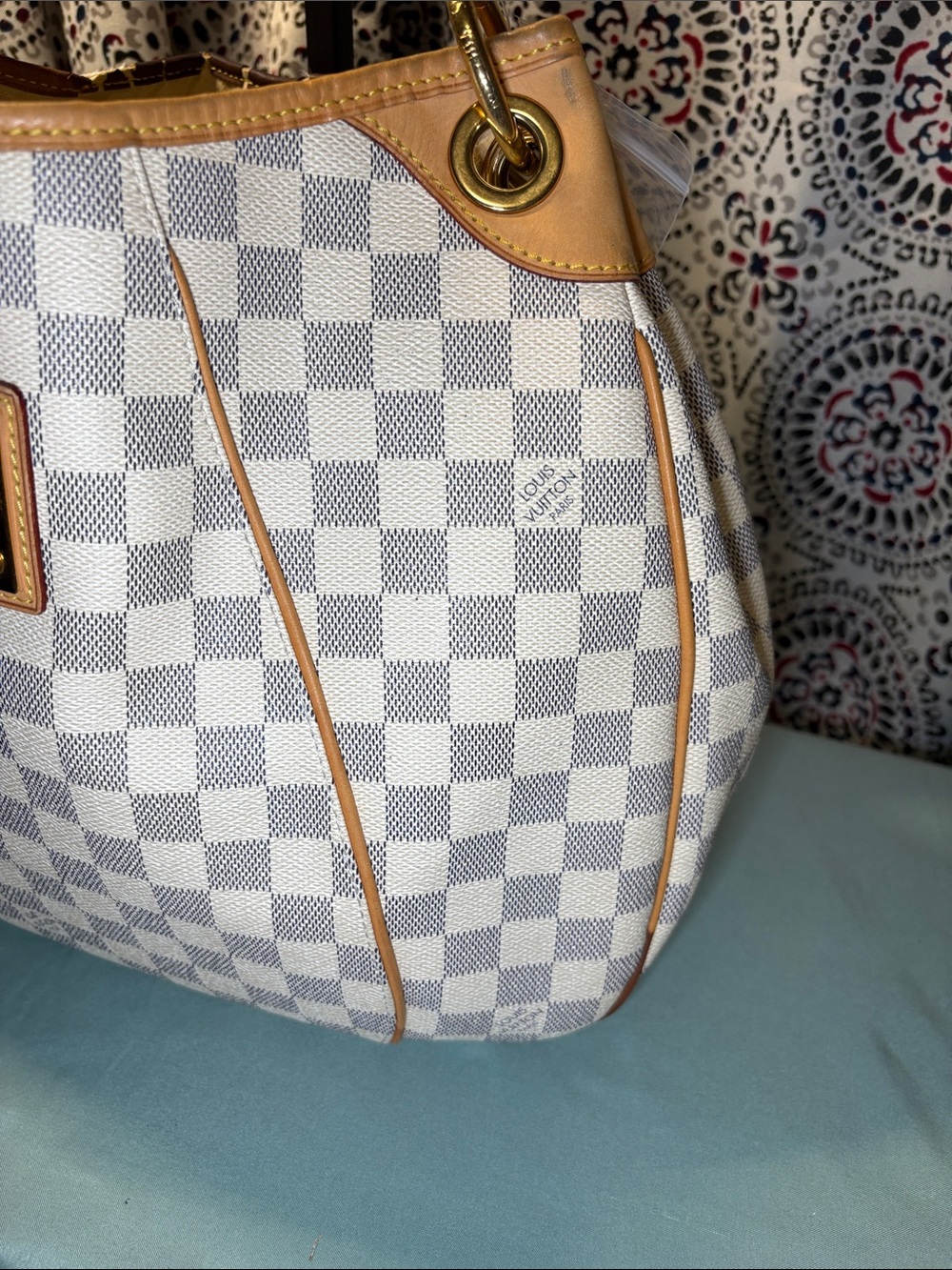 Louis Vuitton Damier Azur Galliera PM - AS IS Rehab Candidate - Picture 5 of 16